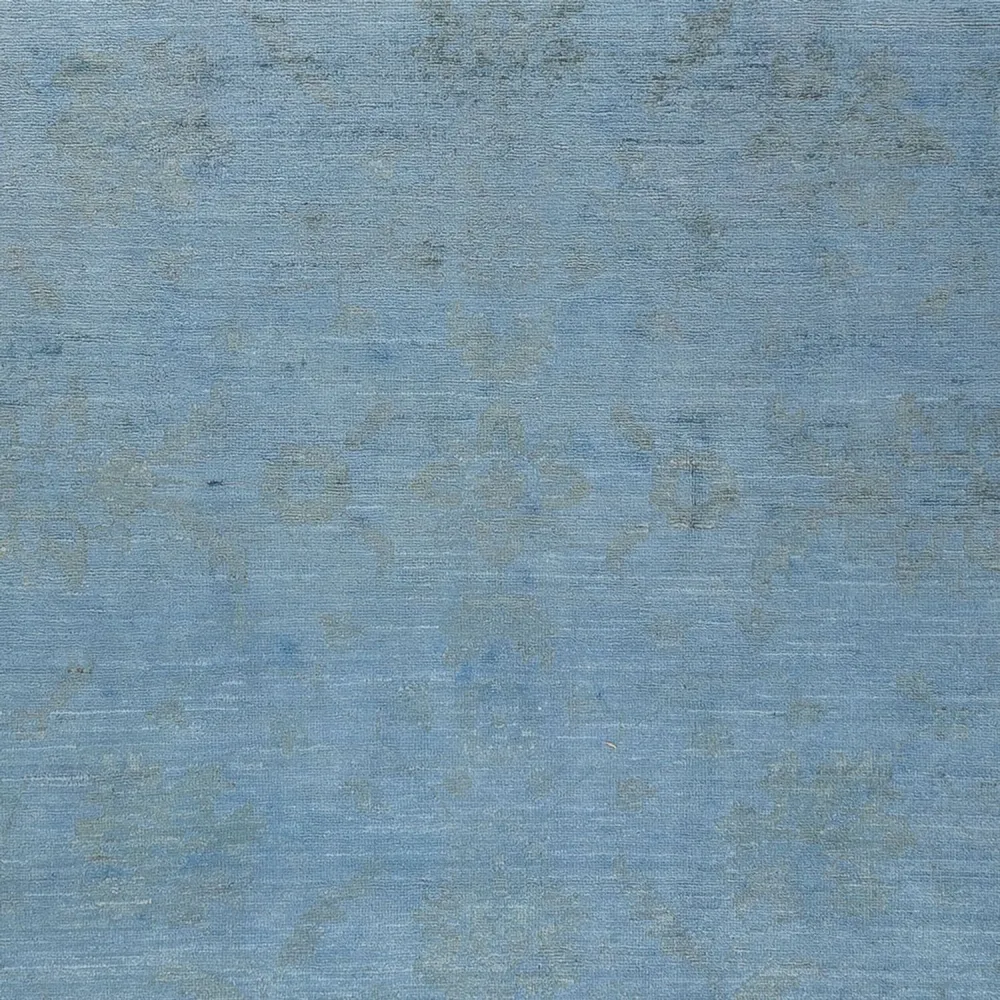 Ziegler Teppe - Moderne - Vintage / Farget - 231 x 169 cm - havblå