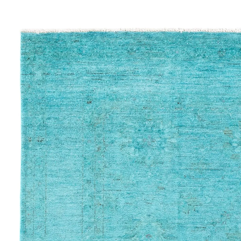 Ziegler Teppe - Moderne - Vintage / Farget - 249 x 171 cm - turkis