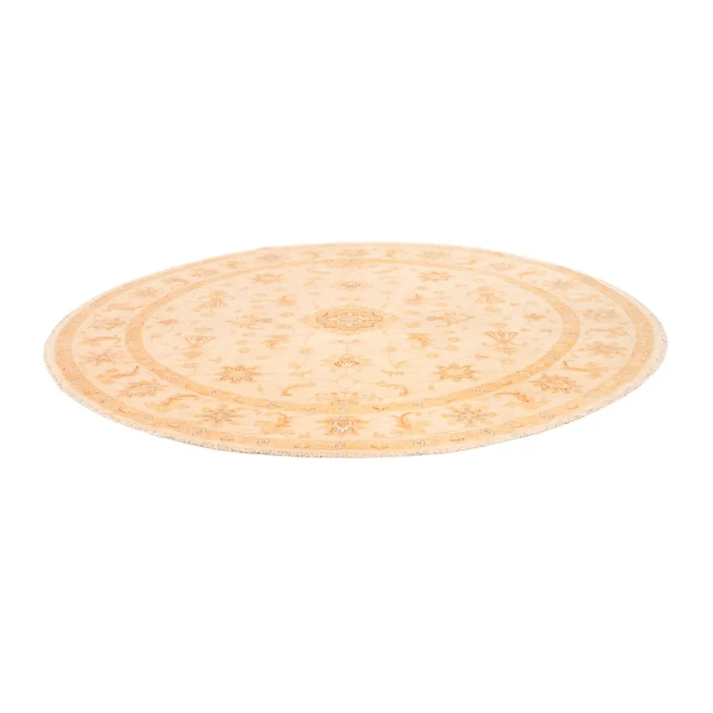 Ziegler Teppe rundt - 202 x 200 cm - beige