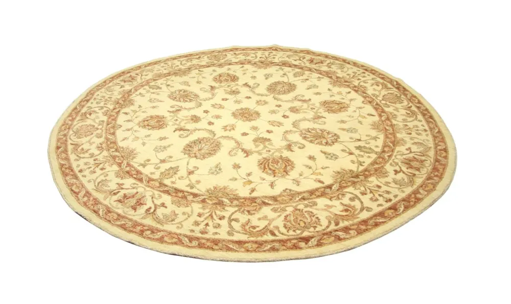 Ziegler Teppe rundt - 276 x 266 cm - beige