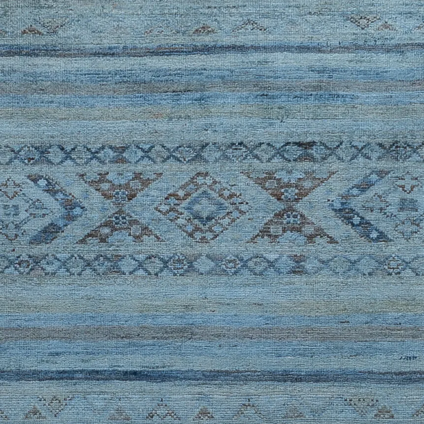Ziegler Teppe - Shal - 175 x 124 cm - lyseblå