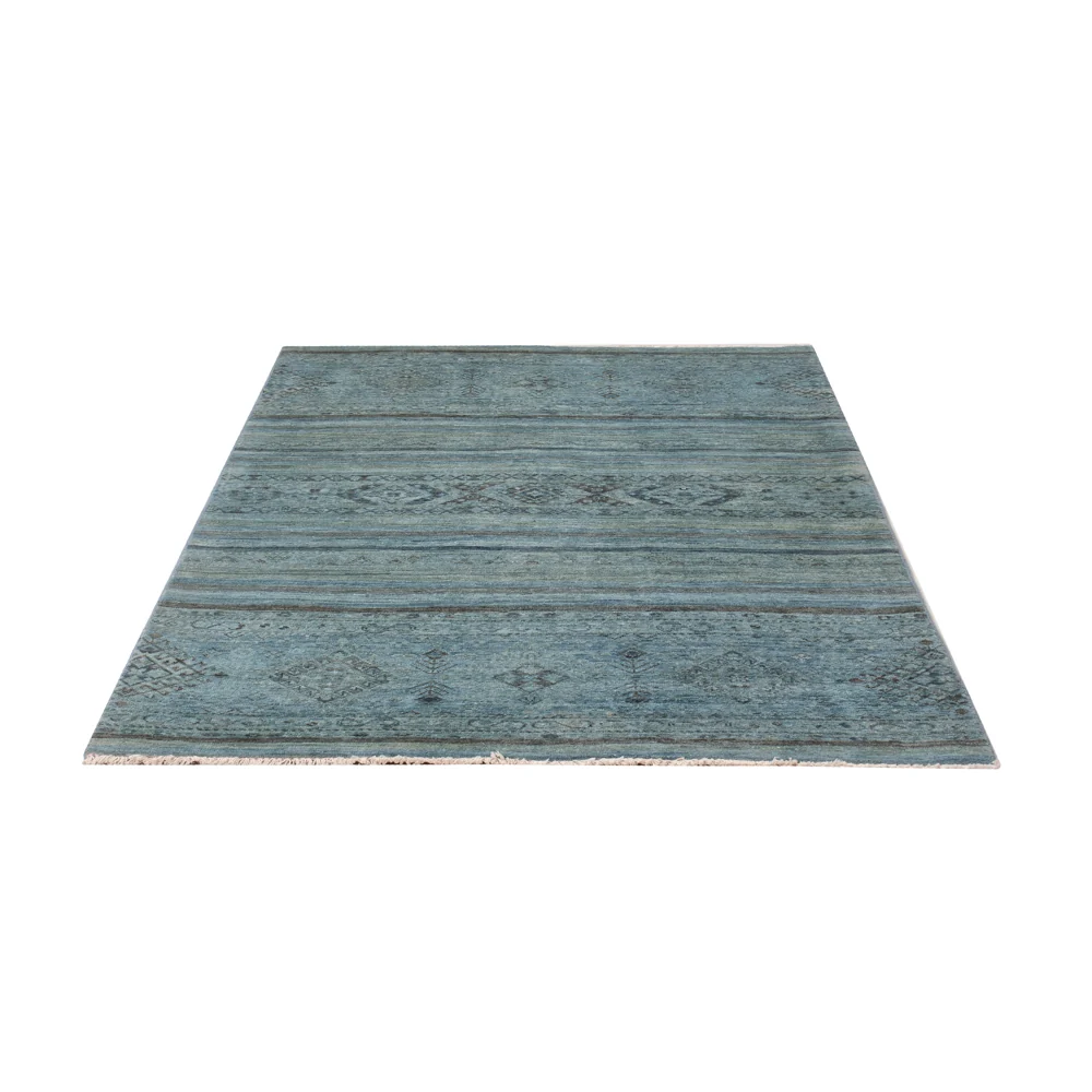 Ziegler Teppe - Shal - 175 x 124 cm - lyseblå