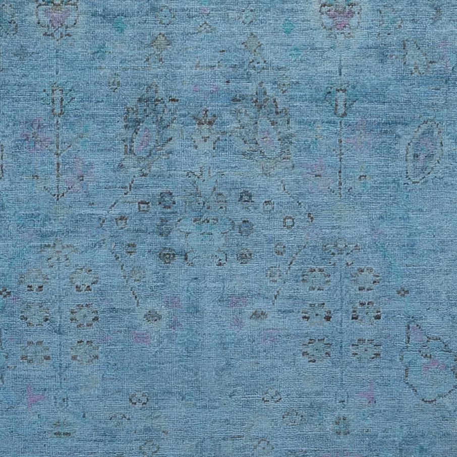 Ziegler Teppe - Shal - 189 x 124 cm - lyseblå