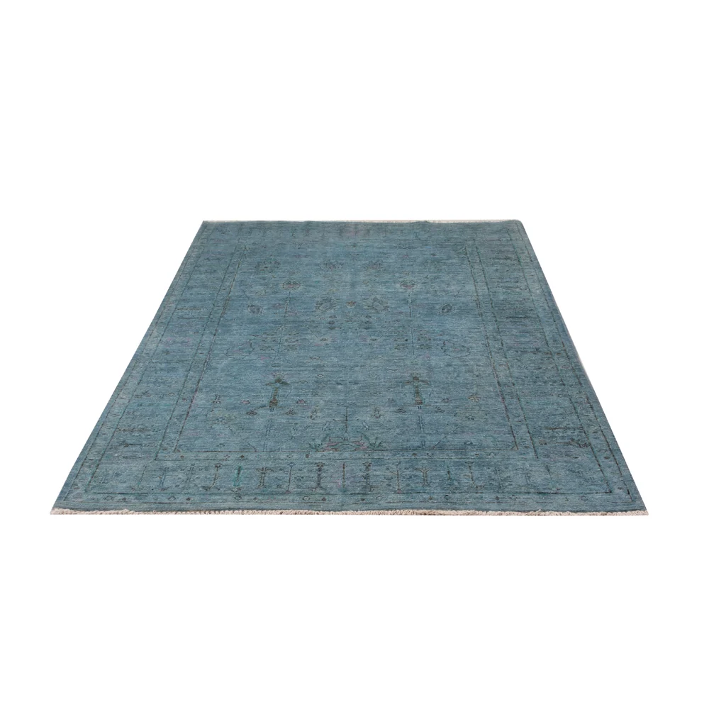 Ziegler Teppe - Shal - 189 x 124 cm - lyseblå
