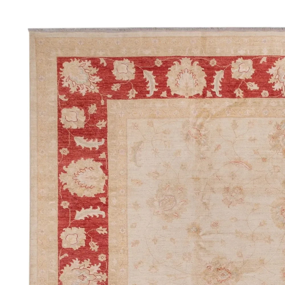 Ziegler Teppe square - 340 x 345 cm - rød