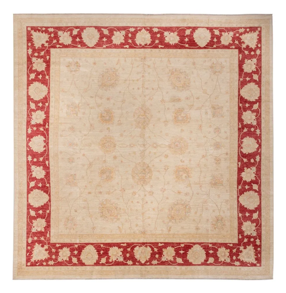 Ziegler Teppe square - 394 x 398 cm - beige