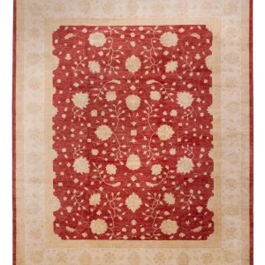 Ziegler Teppe square - 491 x 405 cm - rød