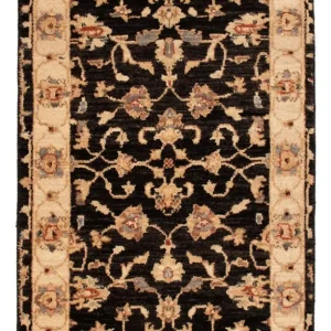 Ziegler Teppe - 90 x 60 cm - svart
