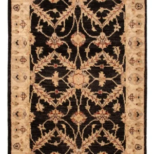 Ziegler Teppe - 90 x 60 cm - svart