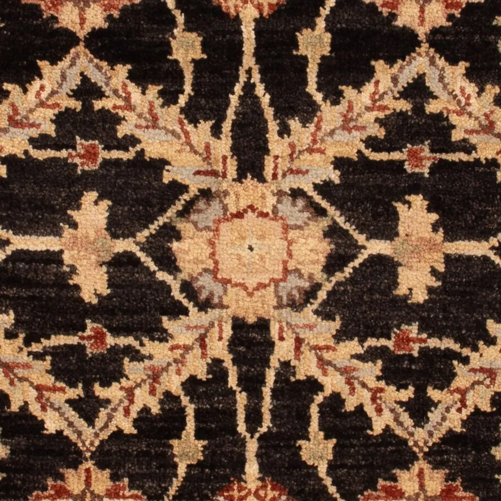 Ziegler Teppe - 90 x 60 cm - svart