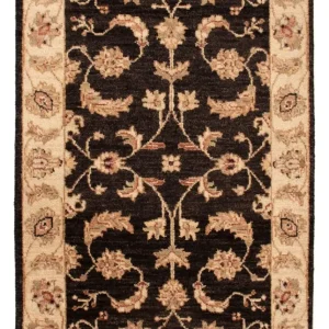 Ziegler Teppe - 90 x 60 cm - svart