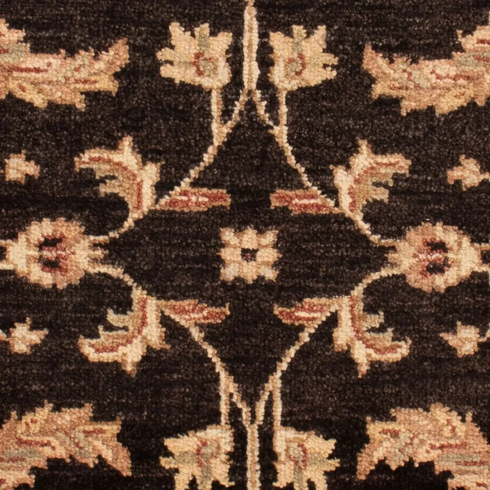 Ziegler Teppe - 90 x 60 cm - svart