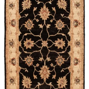 Ziegler Teppe - 90 x 60 cm - svart