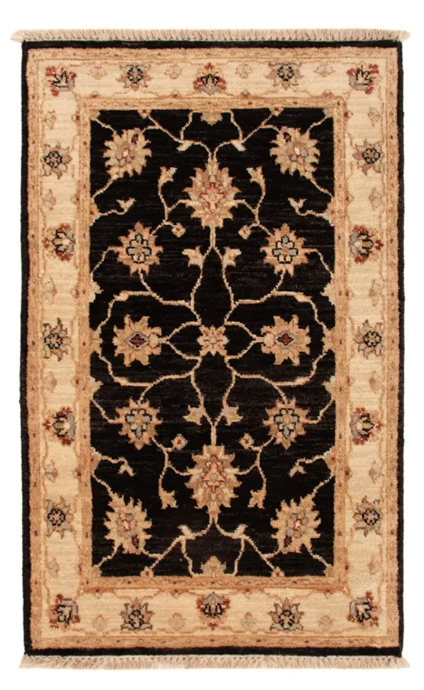 Ziegler Teppe - 90 x 60 cm - svart