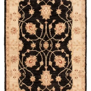 Ziegler Teppe - 90 x 60 cm - svart