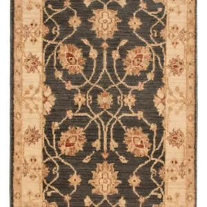 Ziegler Teppe - 90 x 60 cm - svart