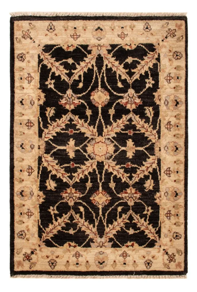 Ziegler Teppe - 90 x 60 cm - svart