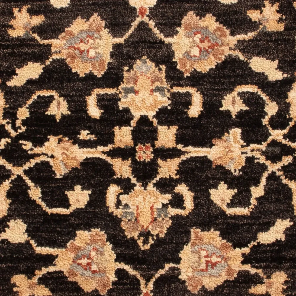 Ziegler Teppe - 90 x 60 cm - svart