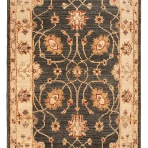 Ziegler Teppe - 90 x 60 cm - svart