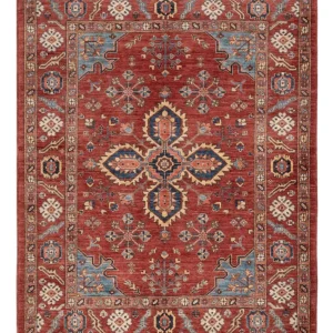 Ziegler Teppe - Usak - 189 x 150 cm - rød