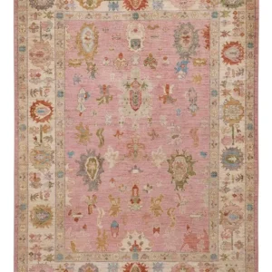 Ziegler Teppe - Usak - 203 x 153 cm - lys rød