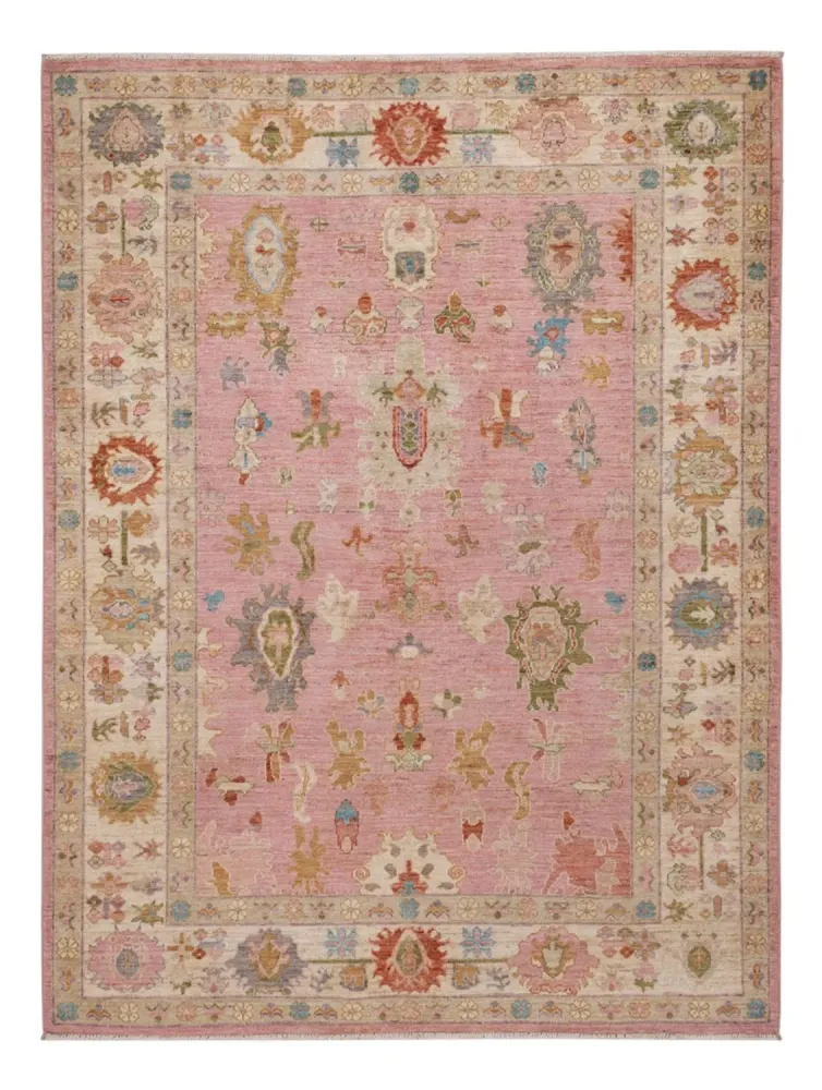 Ziegler Teppe - Usak - 203 x 153 cm - lys rød