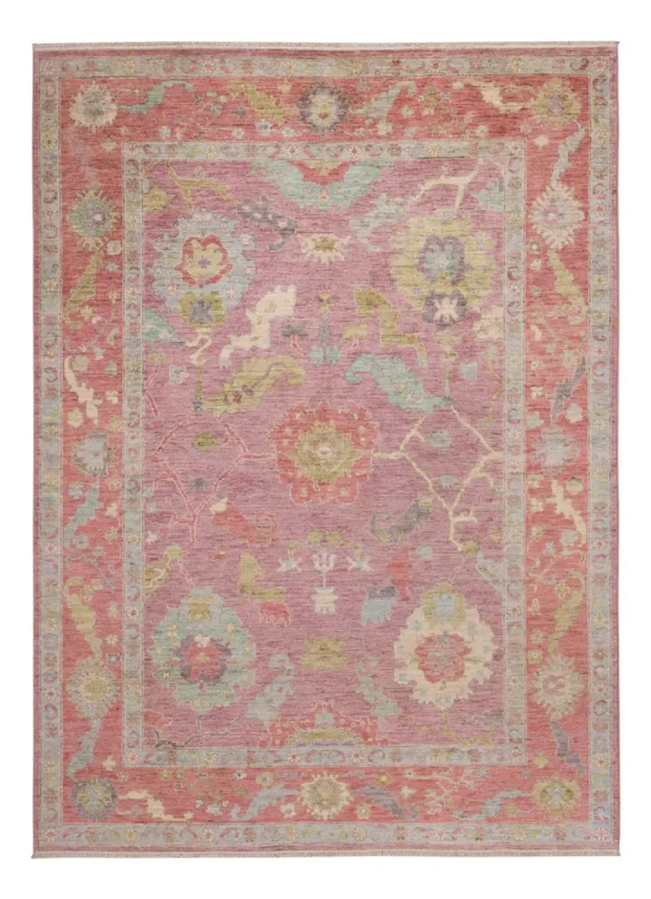 Ziegler Teppe - Usak - 241 x 170 cm - lys rød