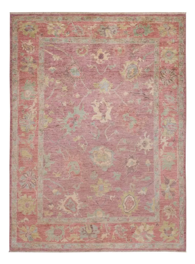 Ziegler Teppe - Usak - 241 x 176 cm - lys rød