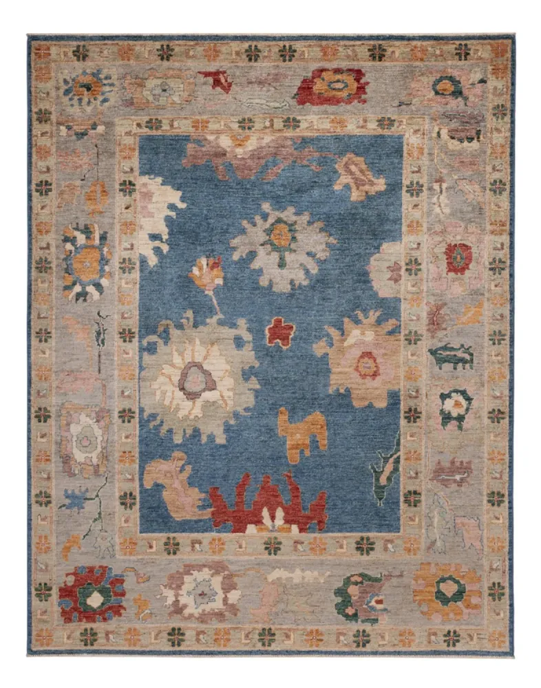 Ziegler Teppe - Usak - 260 x 204 cm - blå