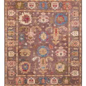Ziegler Teppe - Usak - 288 x 253 cm - mørk beige