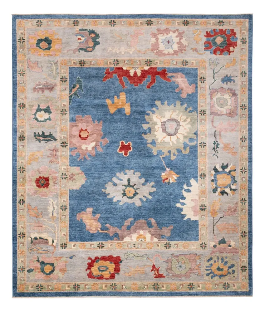 Ziegler Teppe - Usak - 289 x 244 cm - blå