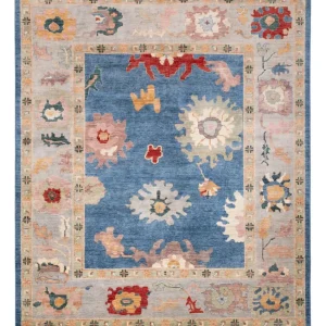 Ziegler Teppe - Usak - 289 x 244 cm - blå