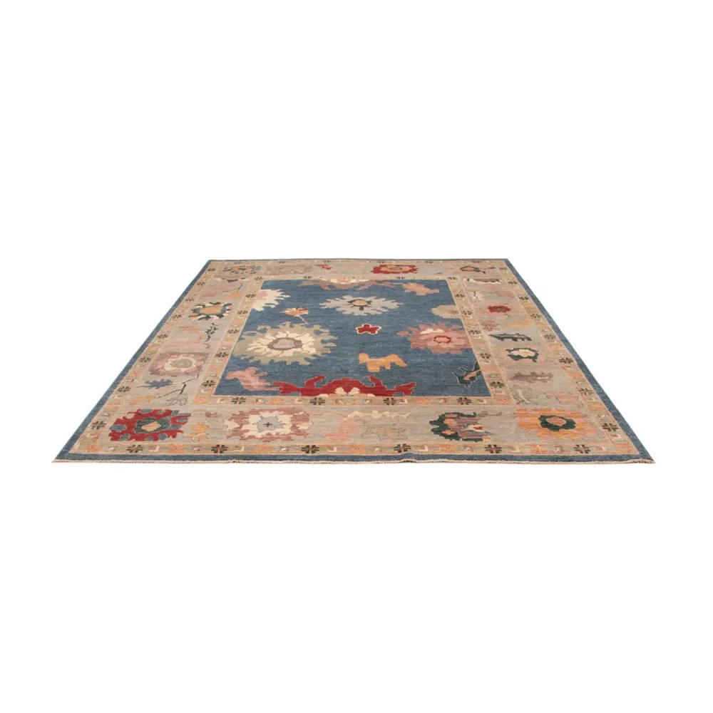 Ziegler Teppe - Usak - 289 x 244 cm - blå