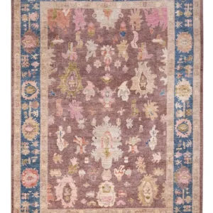 Ziegler Teppe - Usak - 292 x 204 cm - mørk rød