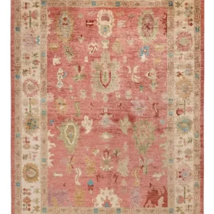 Ziegler Teppe - Usak - 295 x 208 cm - lys rød