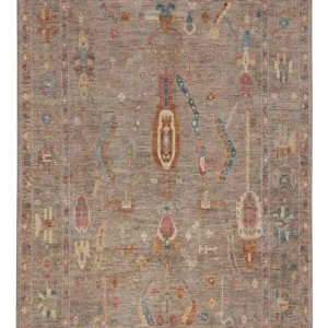 Ziegler Teppe - Usak - 301 x 204 cm - mørk beige