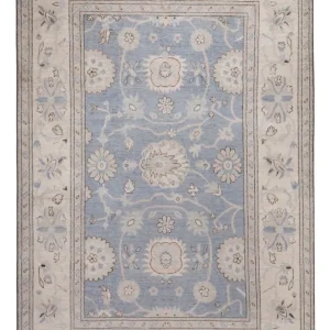 Ziegler Teppe - Usak - 301 x 206 cm - lyseblå