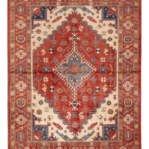 Ziegler Teppe - Usak - 301 x 225 cm - rød