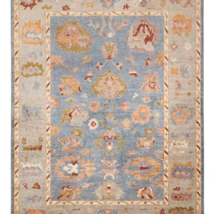 Ziegler Teppe - Usak - 332 x 242 cm - blå
