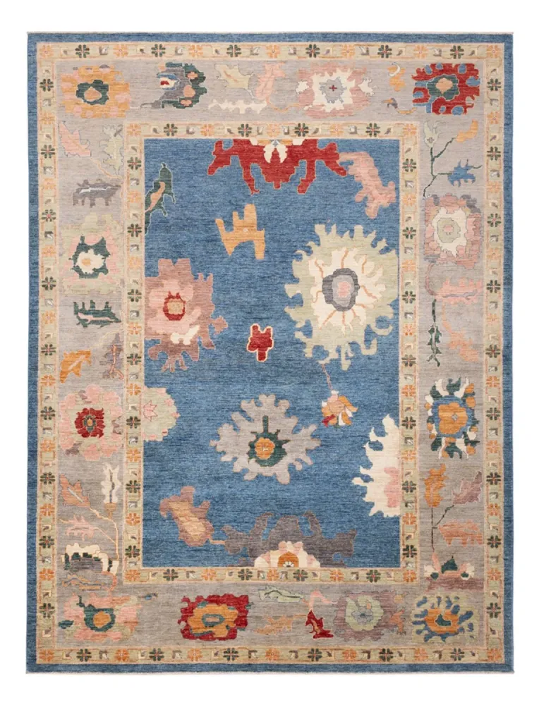 Ziegler Teppe - Usak - 334 x 252 cm - blå