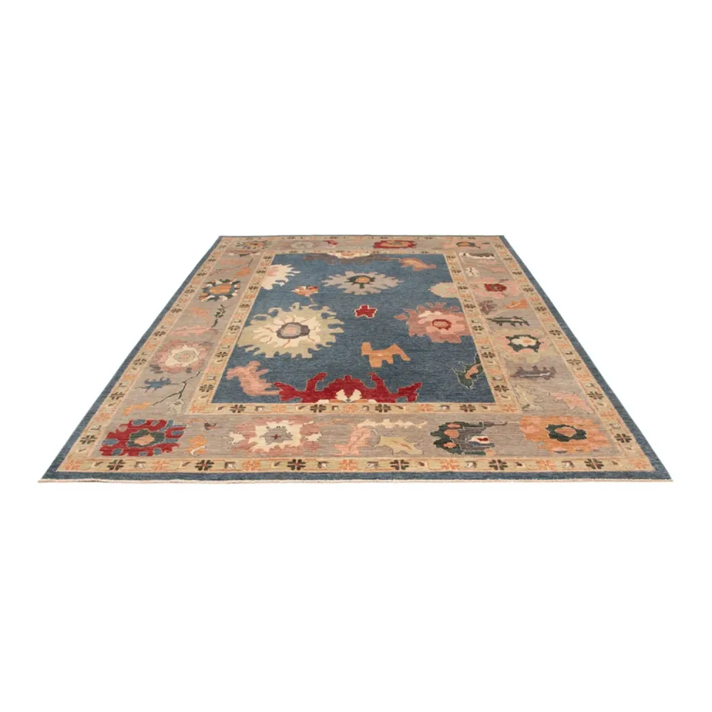 Ziegler Teppe - Usak - 334 x 252 cm - blå