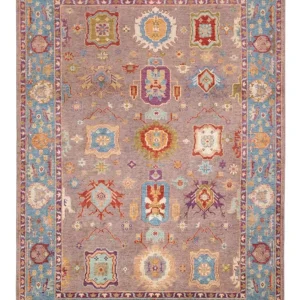 Ziegler Teppe - Usak - 339 x 236 cm - flerfarget