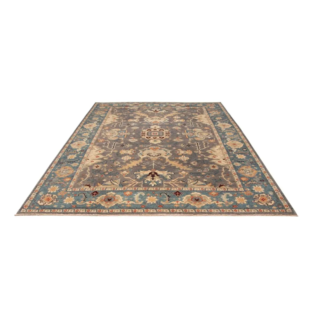 Ziegler Teppe - Usak - 341 x 251 cm - mørkeblå