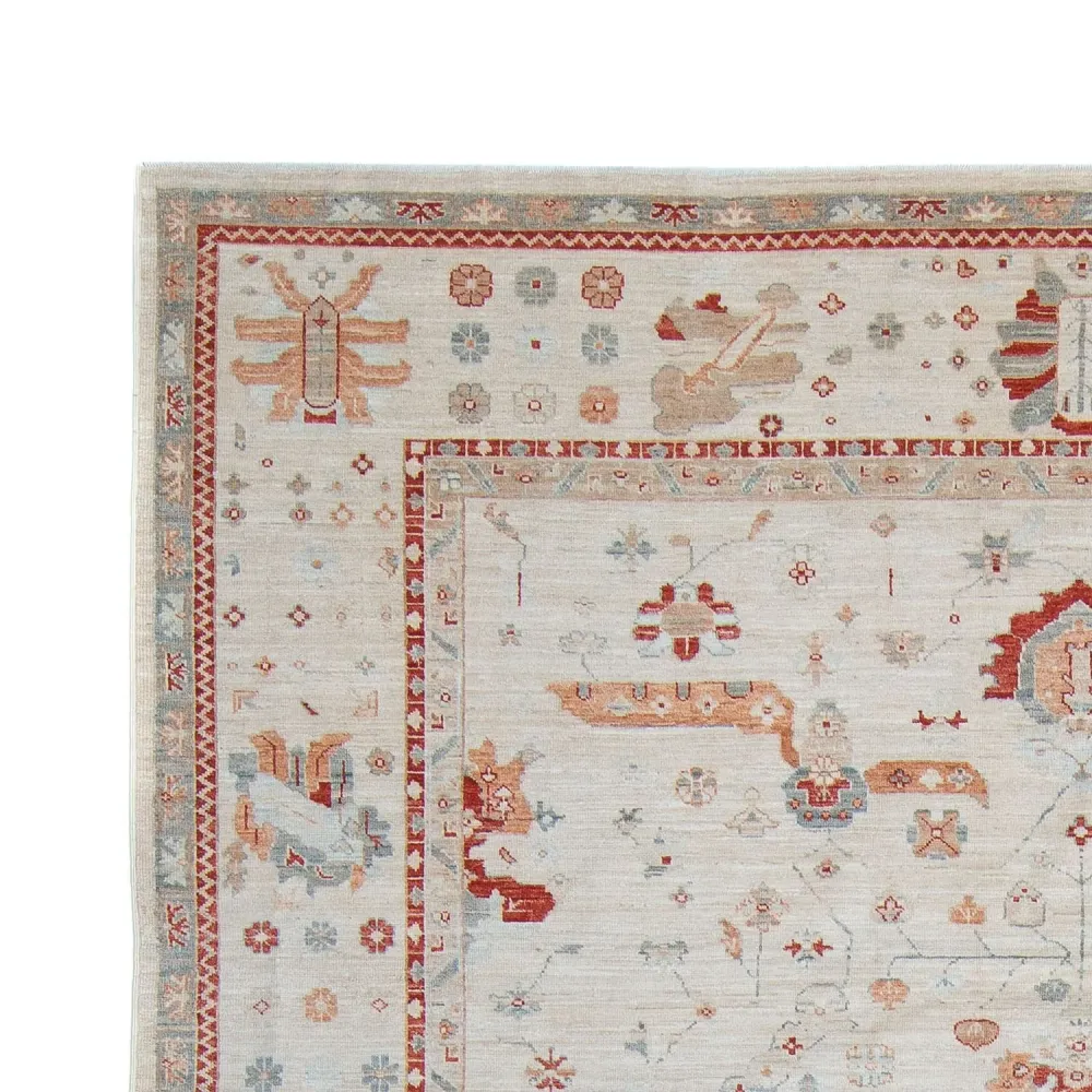 Ziegler Teppe - Usak - 342 x 252 cm - beige