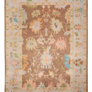 Ziegler Teppe - Usak - 343 x 243 cm - mørk beige