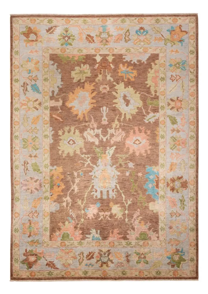 Ziegler Teppe - Usak - 343 x 243 cm - mørk beige
