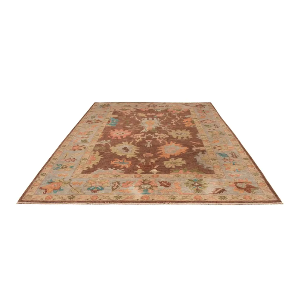 Ziegler Teppe - Usak - 343 x 243 cm - mørk beige