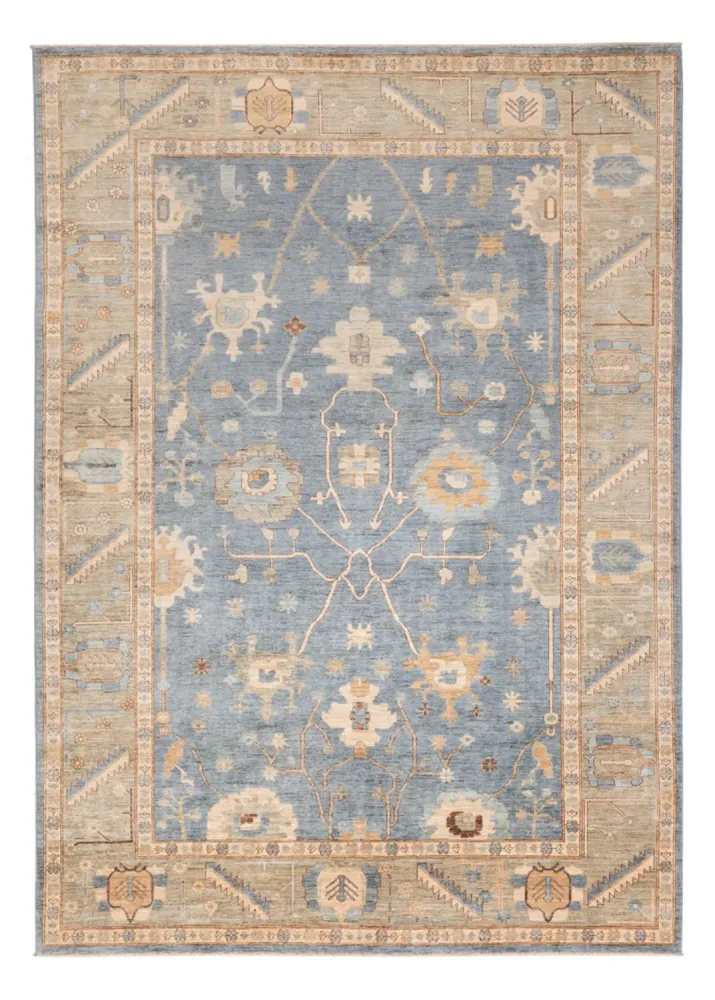Ziegler Teppe - Usak - 347 x 241 cm - turkis