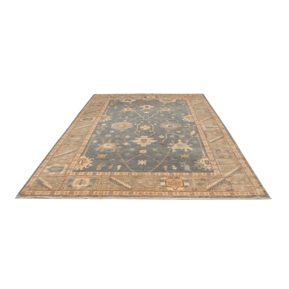 Ziegler Teppe - Usak - 347 x 241 cm - turkis