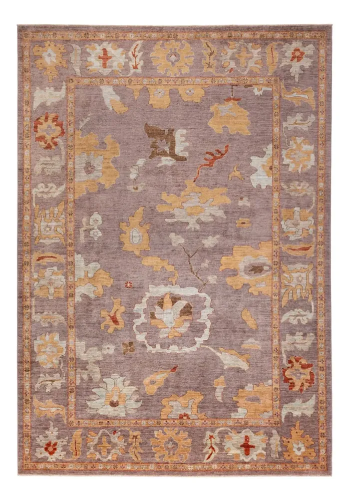 Ziegler Teppe - Usak - 349 x 247 cm - mørkeblå